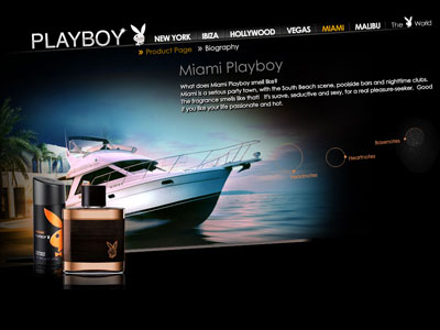 Miami Playboy website