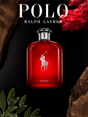 Ralph Lauren Polo Red Eau de Parfum fragrance ads