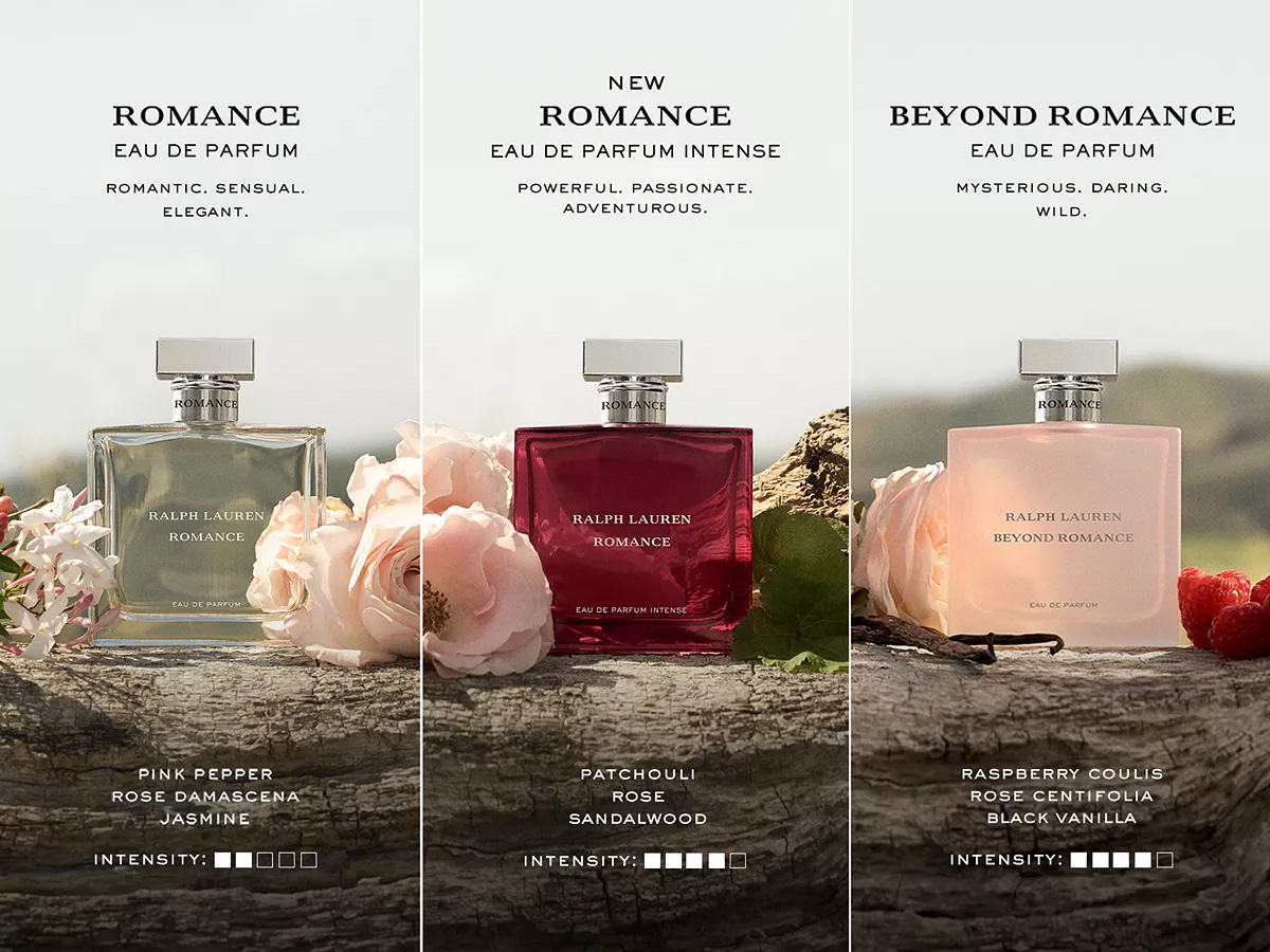 Ralph Lauren Romance Perfume Collection