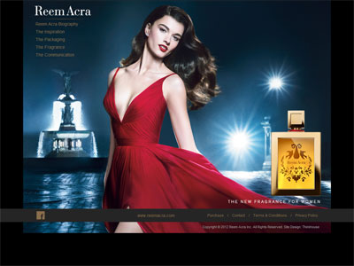 Reem Acra Eau de Parfum website