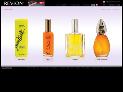 Fire & Ice by Revlon Website