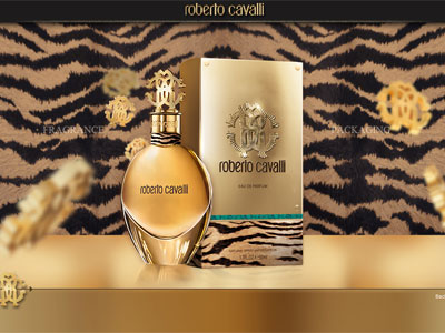 Roberto Cavalli Perfume website