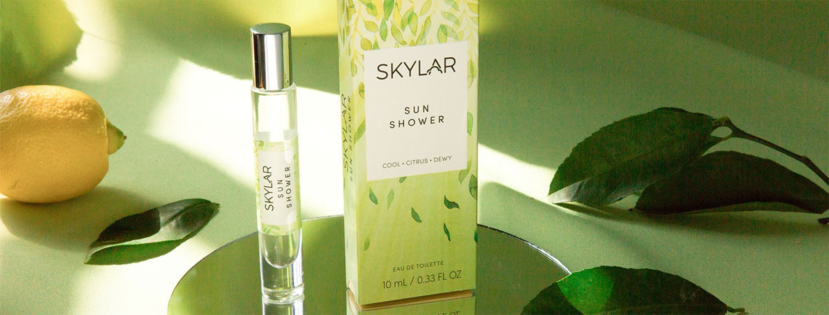 Skylar Sun Shower Fragrance Ad