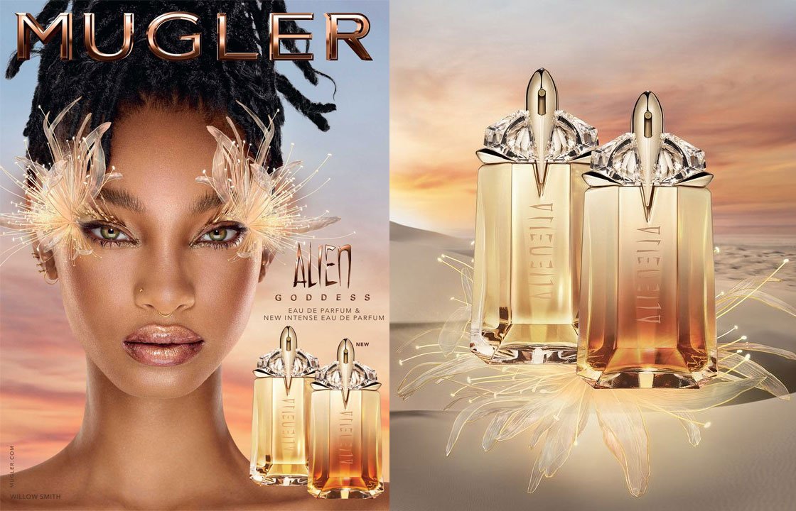 Mugler Alien Goddess Intense Fragrance Ad featuring Willow Smith