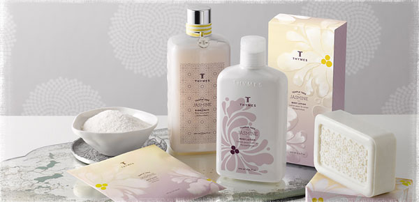Thymes Temple Tree Jasmine Fragrance Collection