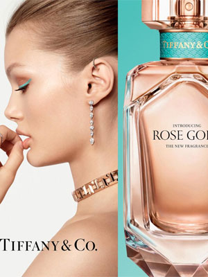 Tiffany & Co. Rose Gold Perfume Ad