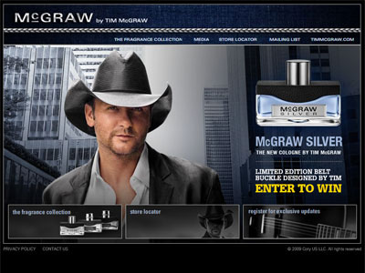 McGraw Silver by Tim McGraw website