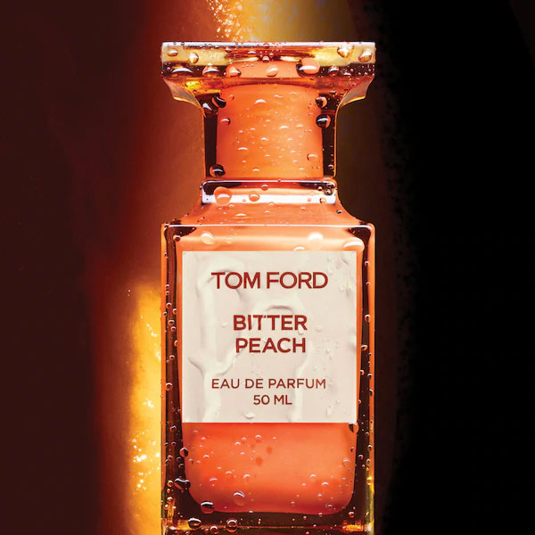 Tom Ford Bitter Peach perfume ad