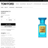 Tom Ford Mandarino di Amalfi website