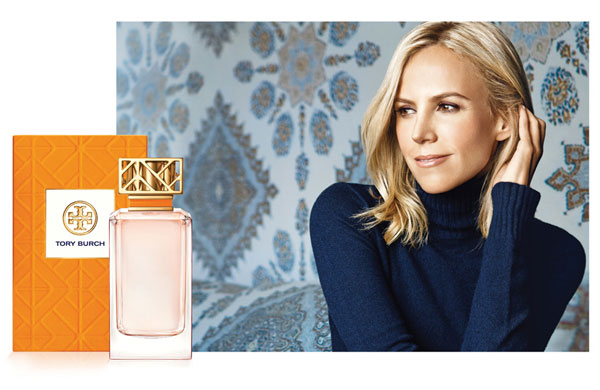 Tory Burch perfume, floral woody fragrance for women