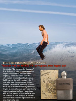 True Religion for Men fragrances