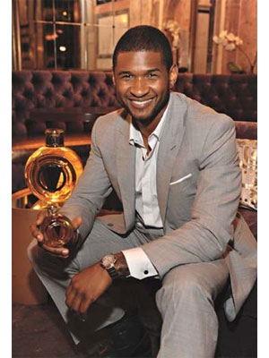 Usher VIP fragrance launch