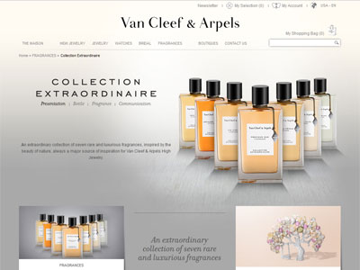 Van Cleef & Arpels Ambre Imperial Website