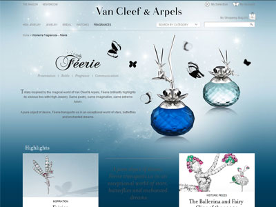 Van Cleef & Arpels Feerie Spring Blossom website