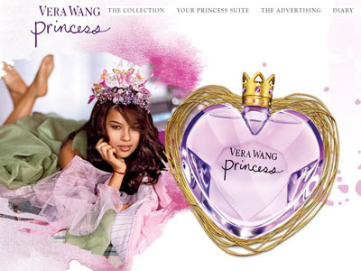 Vera Wang Princess website