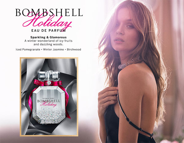 Victoria's Secret Bombshell Holiday Fragrance Ad