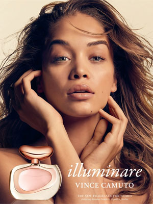 Vince Camuto Illuminare fragrance ads