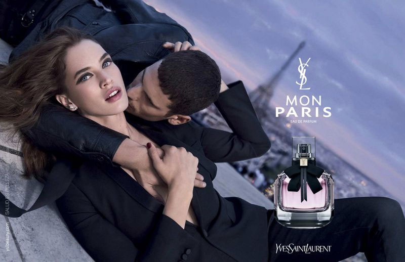 Yves Saint Laurent Mon Paris Couture Fragrance Ad