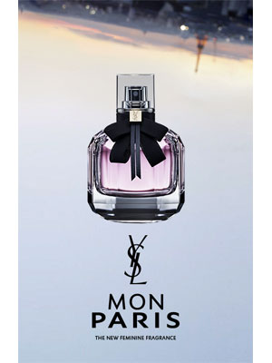 Yves Saint Laurent Mon Paris Perfume Ad