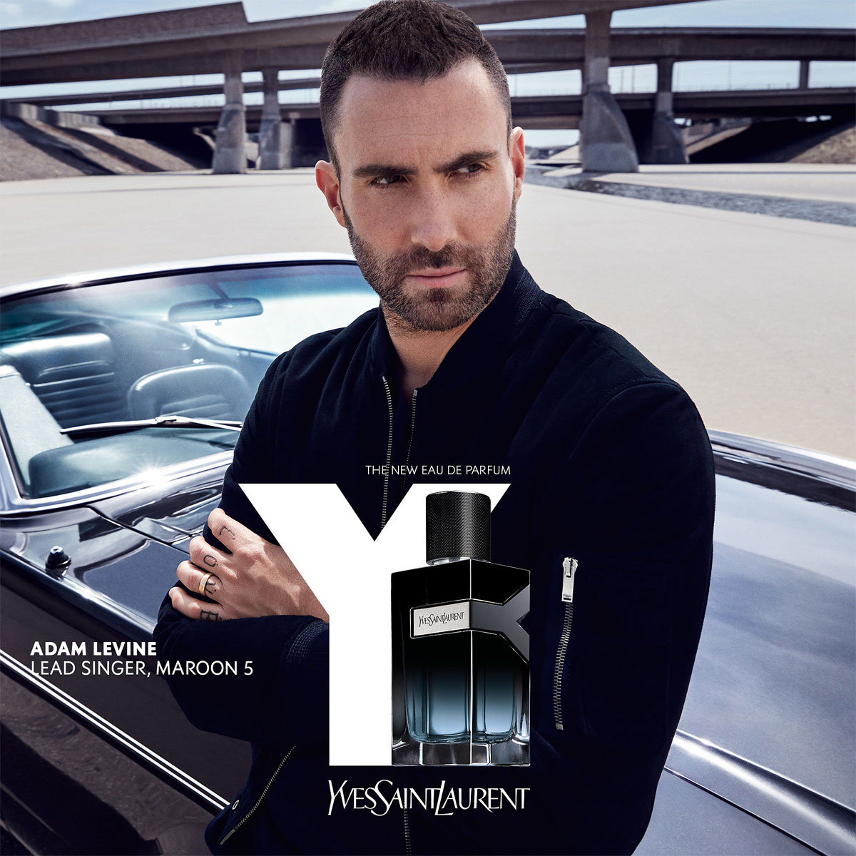 Yves Saint Laurent Y for Men Eau de Parfum Adam Levine