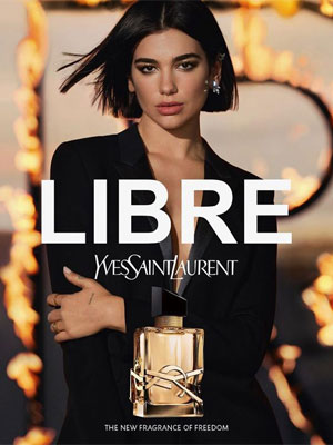 Yves Saint Laurent Libre perfume ad