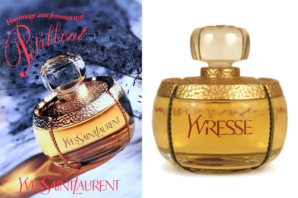 Yves Saint Laurent Yvresse Fragrance Ad 1995