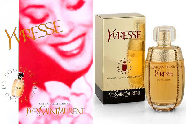 Yves Saint Laurent Yvresse Fragrance Ad 1997