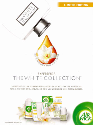 White Collection, Air Wick home fragrances