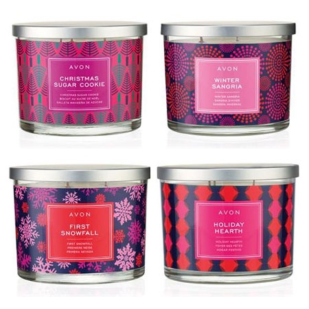 Avon Winter Candle Collection Fragrances
