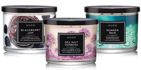 Avon Fresh Picked Scents Candle Collection Fragrances