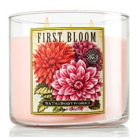 Bath and Body Works First Bloom home fragrances