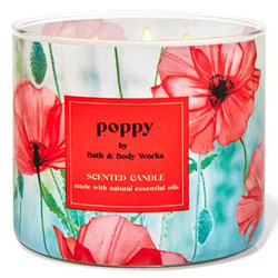 Bath & Body Works Poppy Candles