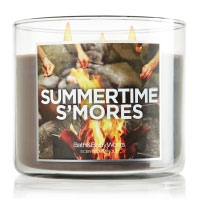 Bath & Body Works Summertime S'mores candles home fragrances