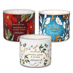 Bath & Body Works Winter Candles Home Fragrances Candles
