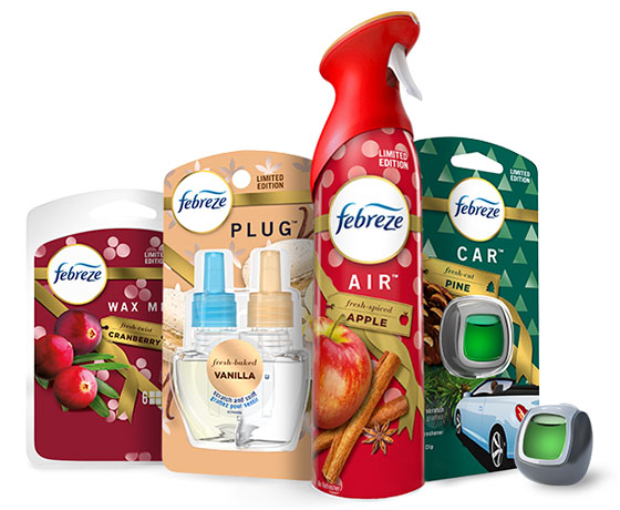 Febreze Fresh Holiday Scents Collection