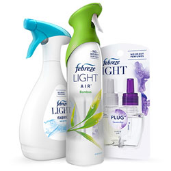 Febreze Light scent collection
