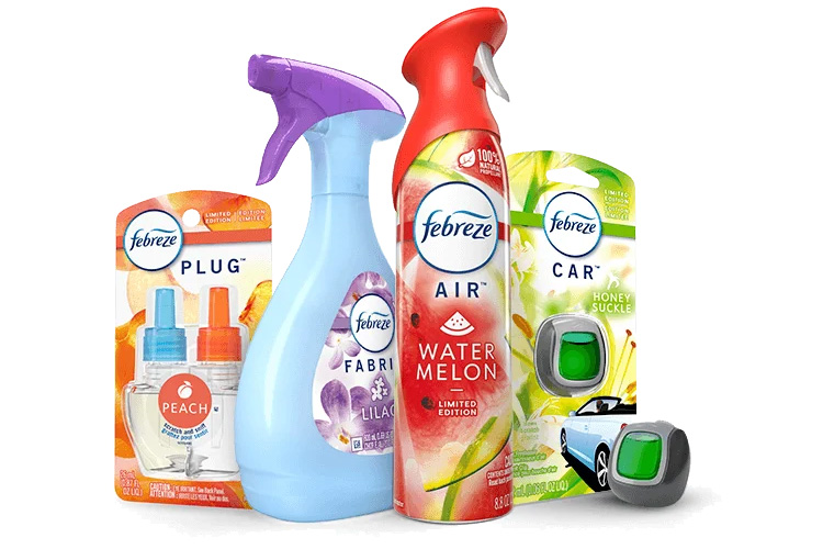 Febreze Spring Fragrances home fragrances