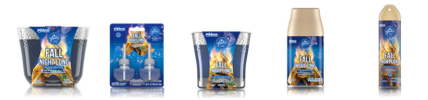 Glade Fall Night Long Fragrance Collection