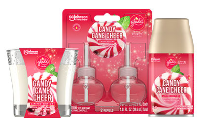 Glade Candy Cane Cheer Fragrance Collection