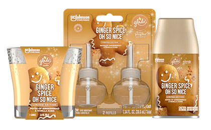 Glade Ginger Spice Oh So Nice Fragrance Collection
