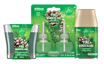 Glade Pine Wonderland Fragrance Collection