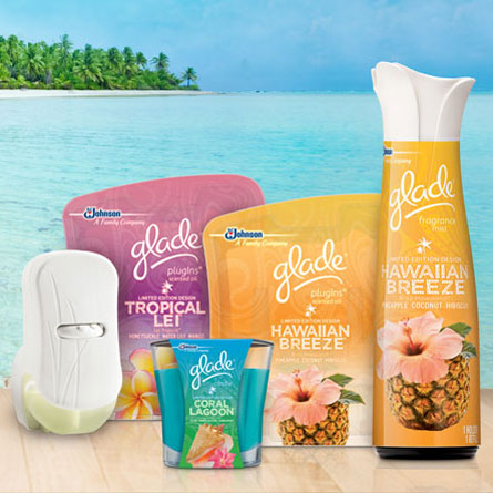 GLADE Tropical Fragrance Collection