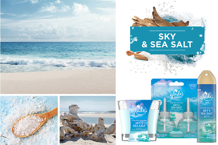 Glade Sky & Sea Salt Fragrance Collection