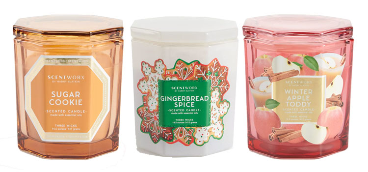 ScentWorx Winter and Holiday Candle Collection