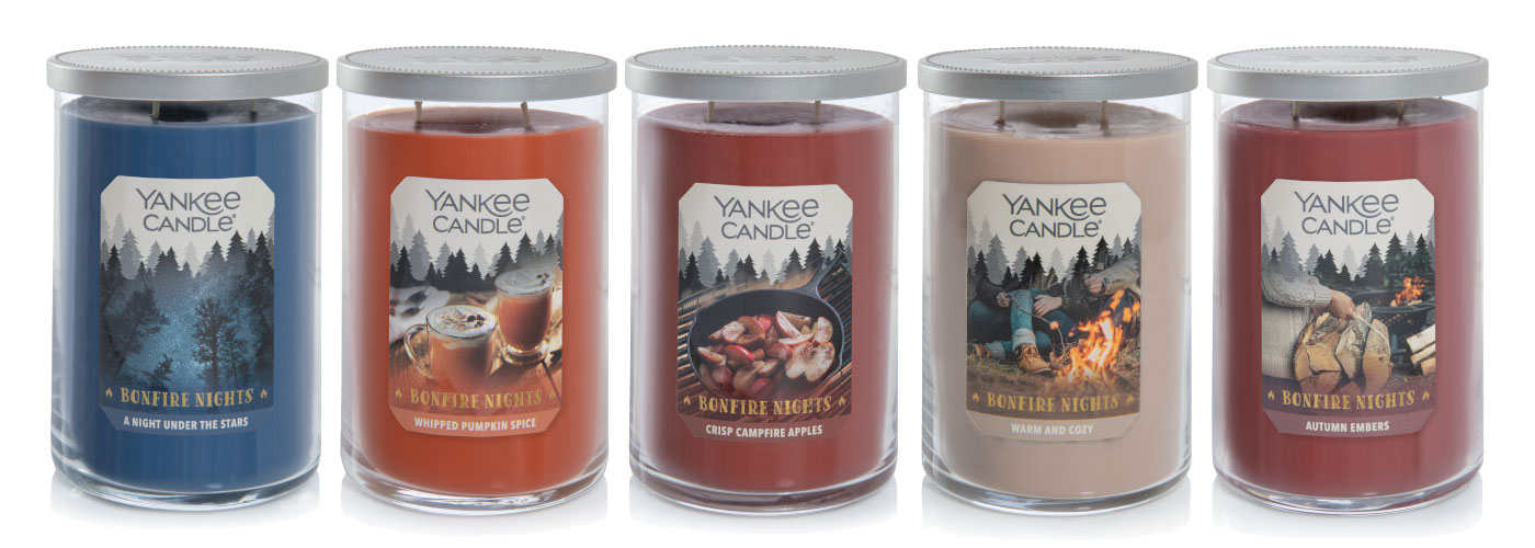 Yankee Candle Bonfire Nights Collection fragrances