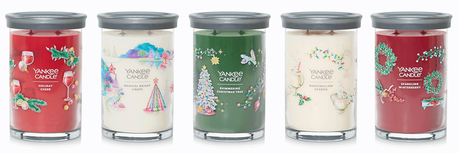 Yankee Candle Bright Lights Collection holiday candles