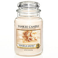 Vanilla Satin Yankee Candle home fragrances