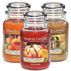Yankee Candles Fall Collection