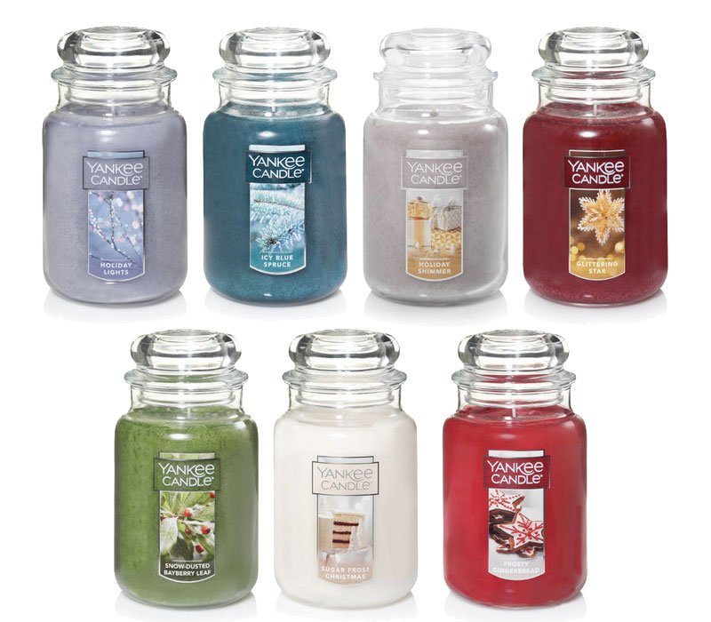 Yankee Candle Tarts SNOW-DUSTED BAYBERRY LEAF Wax Melts Lot of 9 Green New 