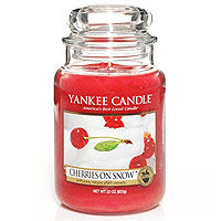 Cherries On Snow Yankee Candle home fragrances